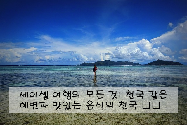 세이셸 여행의 모든 것: 천국 같은 해변과 맛있는 음식의 천국 🌴🍽️