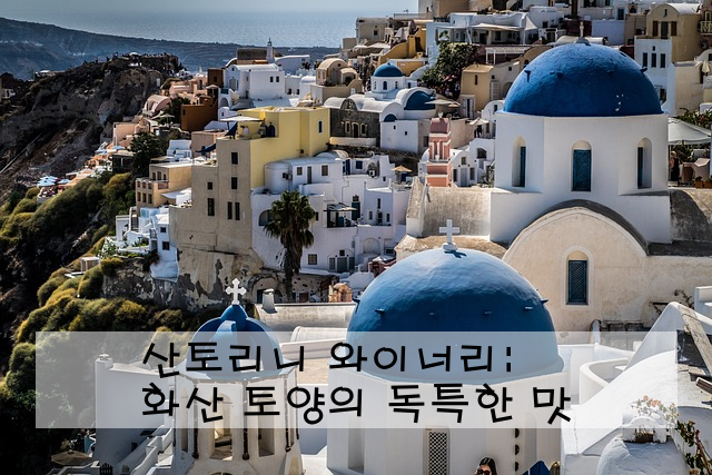 산토리니 와이너리: 화산 토양의 독특한 맛