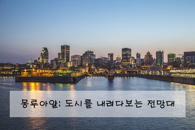 몽루아얄: 도시를 내려다보는 전망대