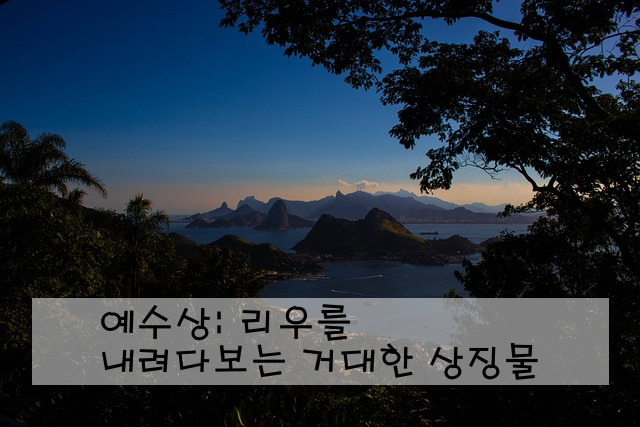 예수상: 리우를 내려다보는 거대한 상징물