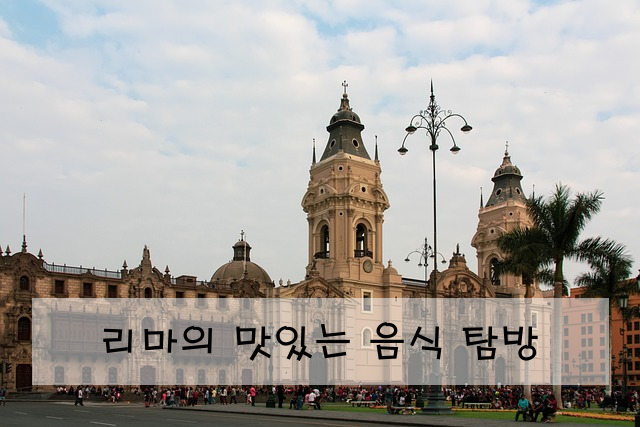 리마의 맛있는 음식 탐방